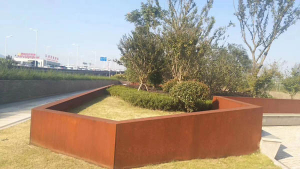 田林耐候钢挡土墙